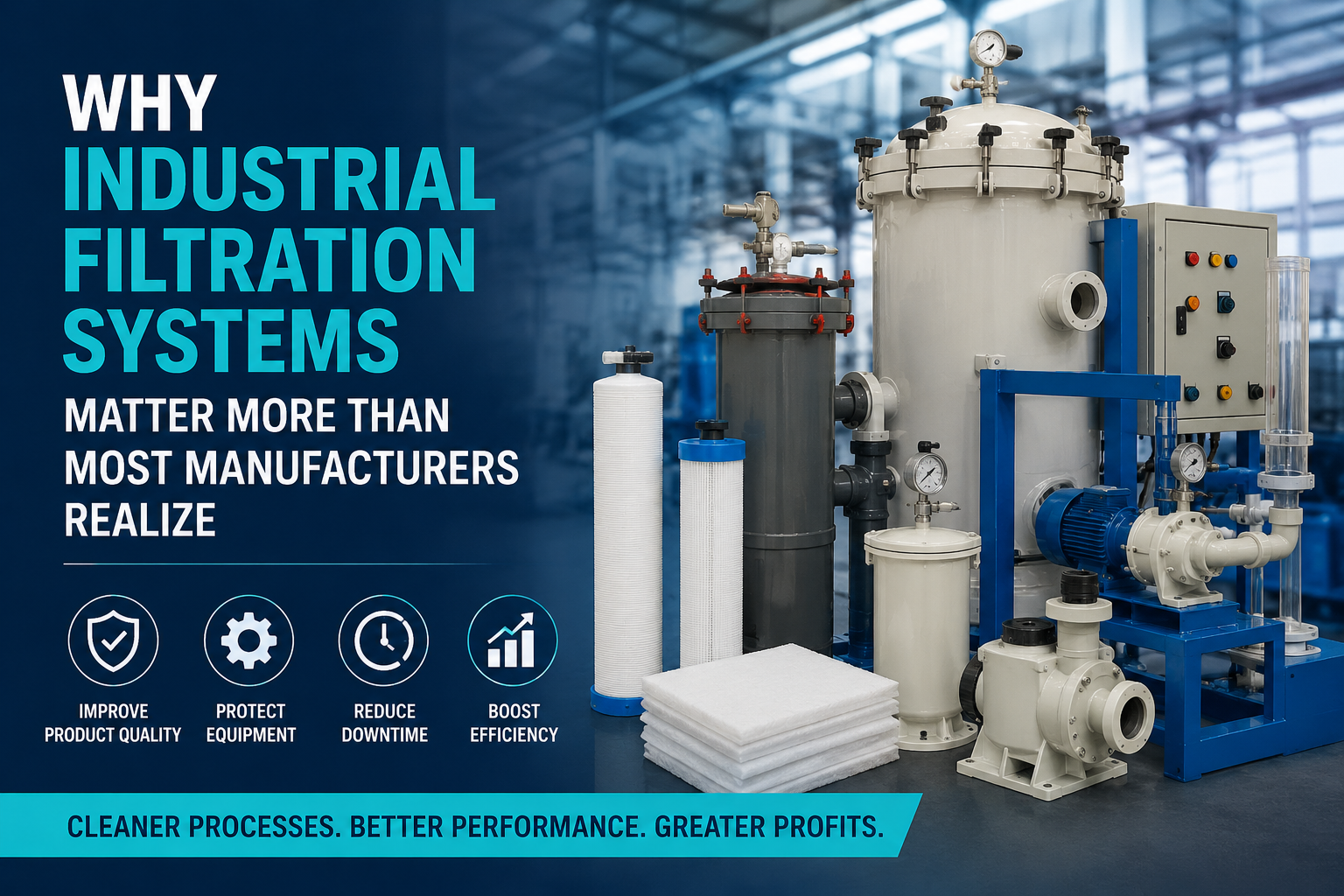 Why Industrial Filtration Systems Matter More Than Most Manufacturers Realize